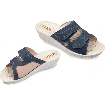 Mjartan Dámske modré šľapky MAJKA 22