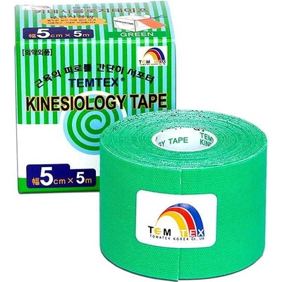 Temtex Tourmaline tejpovací páska zelená 5cm x 5m
