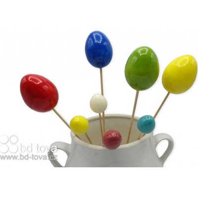 BD-TOVA MIX lakovaných vajíček - zápich 8 ks