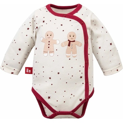 Eevi Body na zapínanie s dlhým rukávom Moje prvé Vianoce