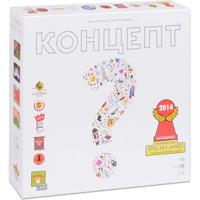 Asmodee Настолна игра Концепт - Парти (bgbg0000202)