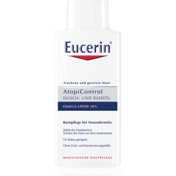 Eucerin AtopiControl масло за душ и вана за суха и сърбяща кожа 400ml