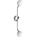 DECOR WALTHER Аплик Pep Two хром (0334600)