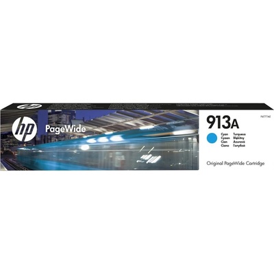 HP 913A originální inkoustová kazeta azurová F6T77AE