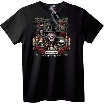 NOONEBRAND Тениска Мечтателят Ужас - L, Black