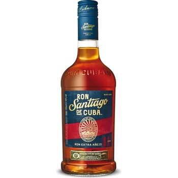 Santiago de Cuba Extra Anejo 11y 40% 0,7 l (holá láhev)