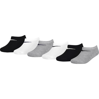 Image 1 of Nike Basic 6PK Low Childs - White/Grey