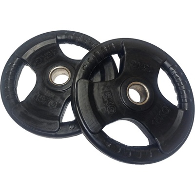 S-Sport Гумиран дисков тежест, 51 мм - 2x15 кг S-SPORT