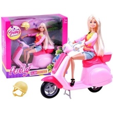 Barbie ANLILY so skútrom