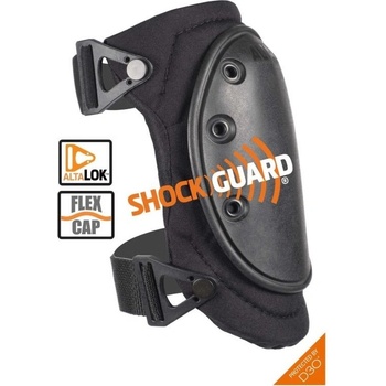 Chrániče kolien Alta Flex Shockguard Lok Black