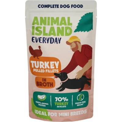Animal Island Everyday Turkey pulled fillets in broth 150 g