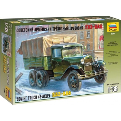Zvezda Model Kit nákladní automobil GAZ AAA 3547 1:35