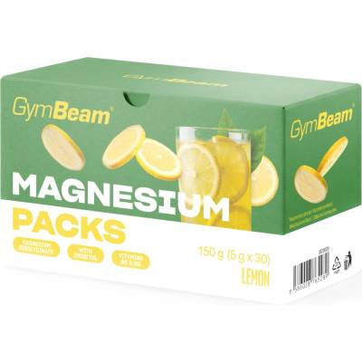 GymBeam Magnesium Packs лимон