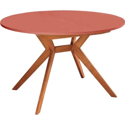 RAGABA Biju Round Oak 110-160 cm koralová