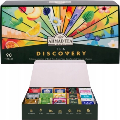 Ahmad Tea Discovery Tea 15 príchutí 90 vrecúšok