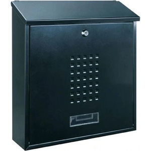 Rottner Rottner bolzano - Пощенска метална кутия. С размери: 390х365х115(ВхШхД). Цвят: черен (bolzano)