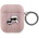 Karl Lagerfeld Кейс Karl Lagerfeld Monogram Karl & Choupette Head за AirPods 1 / 2, розов (3666339283674)