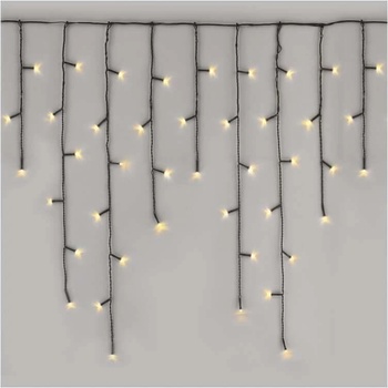 EMOS Lighting D4CW03 LED vianočné cencúle 10 m vonkajšie aj vnútorné teplá biela programy
