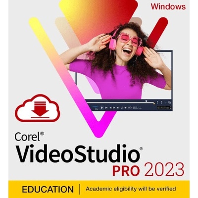 Corel VideoStudio Pro 2023 EDU - pre školy a študentov