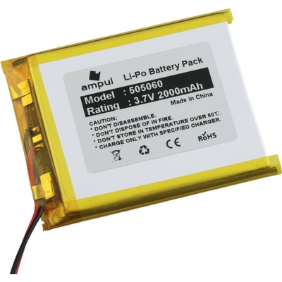 Li-Pol baterie 2000mAh, 3.7V, 505060 – Zboží Mobilmania