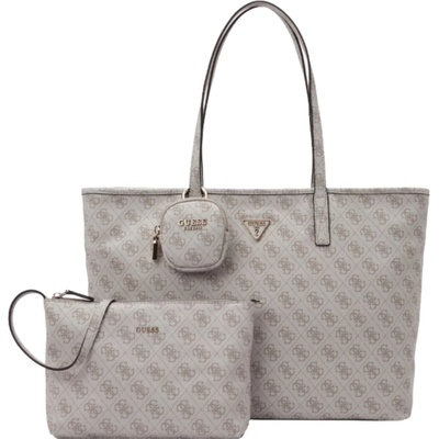 Guess kabelka 2v1 SL712424 Dark taupe logo