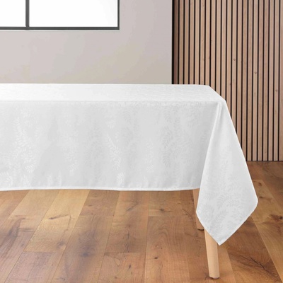 Douceur d'intérieur Ubrus se stříbrným vzorem DORIANE 140x240cm