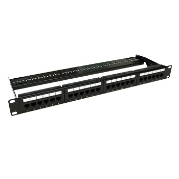 ASYTECH Networking Patch Panel 1U, UTP cat6A, 24 RJ45 порта - ASYTECH Networking ASY-PP-UTP6A-24 (ASY-PP-UTP6A-24)