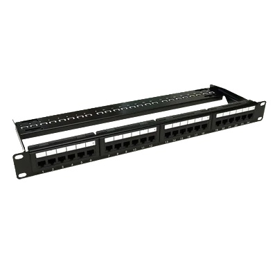 ASYTECH Networking Patch Panel 1U, UTP cat6A, 24 RJ45 порта - ASYTECH Networking ASY-PP-UTP6A-24 (ASY-PP-UTP6A-24)