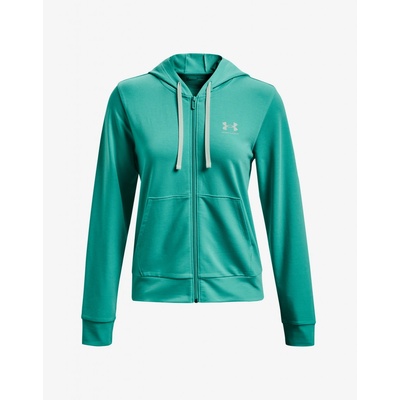 Under Armour Rival Terry FZ Hoodie Green