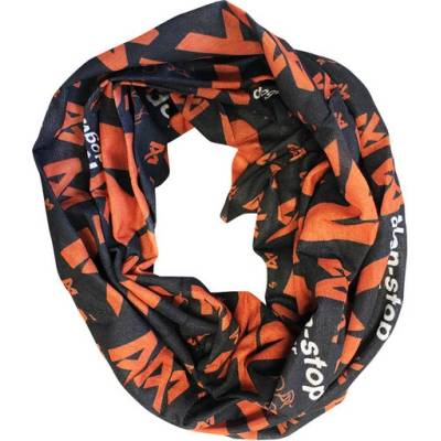 Non-stop dogwear multifunkční šátek Multiscarf oranžová s modrou