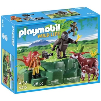 Playmobil Фотограф с горили и окапи Playmobil 5415 (290908)