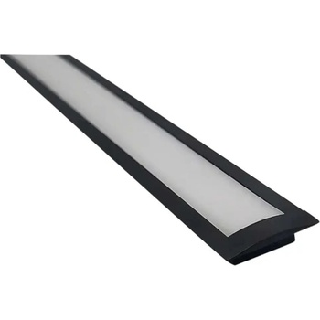 D-iL АЛУМИНИЕВ ПРОФИЛ ЗА led ЛЕНТА ЗА ВГРАЖДАНЕ 3m ЧЕРЕН d-il (3800232863803)