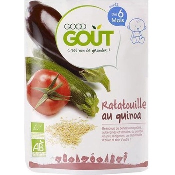 Good Gout БИО зеленчуково пюре Рататуй с киноа 190g Good Gout