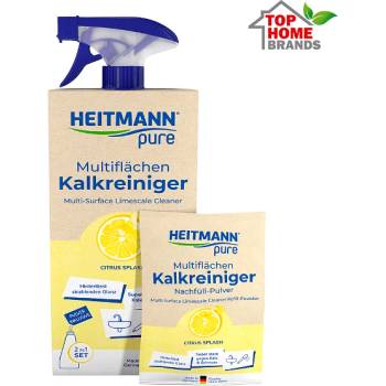 Brauns-Heitmann GmbH & Co. KG Germany Мултифункционален препарат против варовик HEITMANN pure, комплект бутилка + разтворим прах