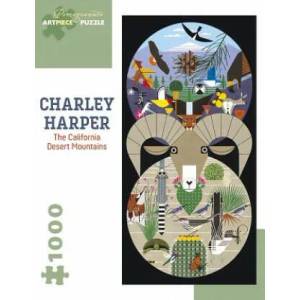 Charley Harper the California Desert Mountains 1000-Piece Jigsaw Puzzle | Pomegranate (ISBN: 9780764975486)
