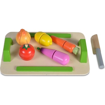 Moni Toys Дървена дъска за рязане зеленчуци 4308 (107903)