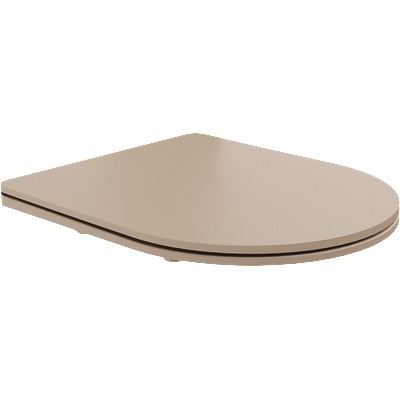 Mexen тънка, забавяща се седалка, дуропласт, матово капучино - 39740064 (39740064)