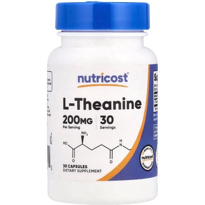 Nutricost L-Theanine 200 30 kapslí