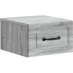 vidaXL Спален шкаф с монтаж на стена Сива сонома 34, 5 x 33 x 20 см (899287)