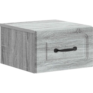 vidaXL Спален шкаф с монтаж на стена Сива сонома 34, 5 x 33 x 20 см (899287)