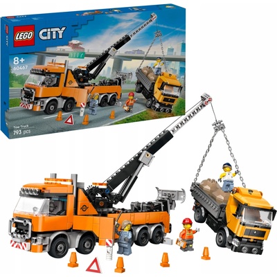 LEGO® City 60467 Výkonný vyprošťovací odtahový vůz s jeřábem