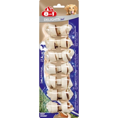 8in1 Delights Hovězí kost 7 ks 84 g