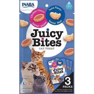 Churu Cat Juicy Bites Chicken&Tuna Flavor 3 x 11,3 g