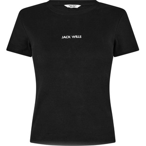 Jack Wills Baby Tee - Black