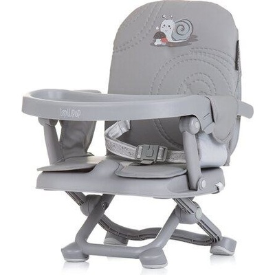 Chipolino Přenosná Booster Lollipop ash grey