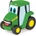John Deere Детска играчка Тракторът Джони John Deere - Натисни и тръгни (42925)
