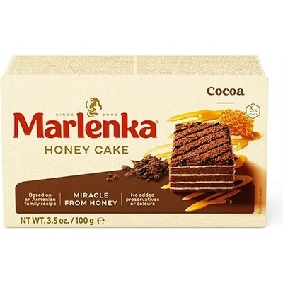 Marlenka Kakaový medový dort 100 g