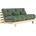 Karup Design Зелен разтегателен диван 160 cm Roots - Karup Design (123100756160)