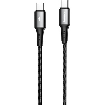 Proove WIREX кабел USB-C/USB-C, 3A/60W, 480Mbps, 2 m, алуминиева сплав, оплетка (CCWX60002221)