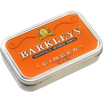 Barkleys Ginger pastilky mints 50 g